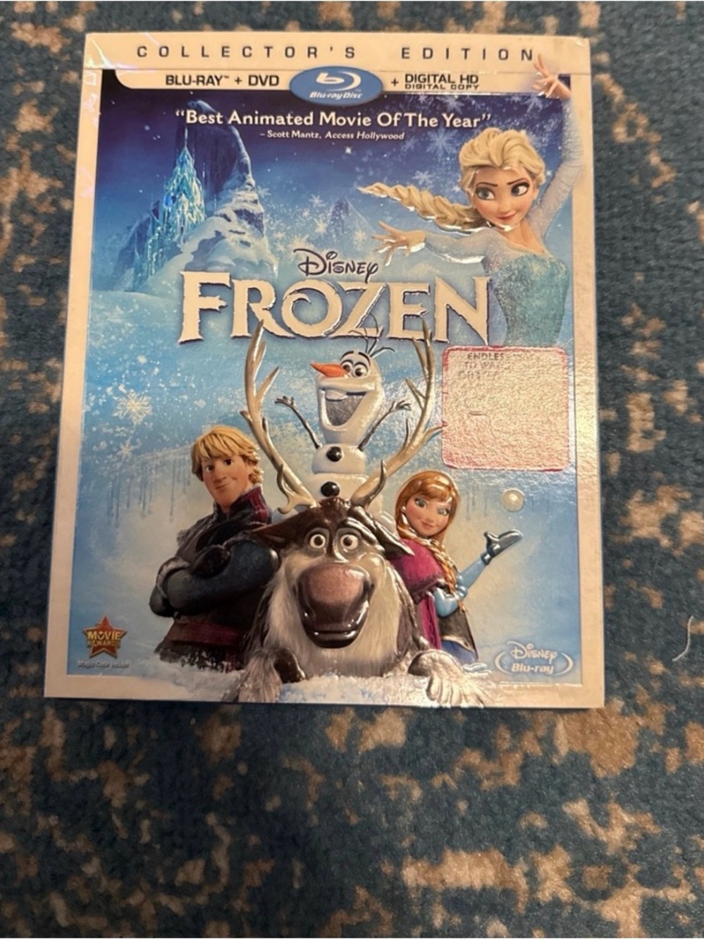 Disney Frozen Blu-ray + DVD Collector's Edition